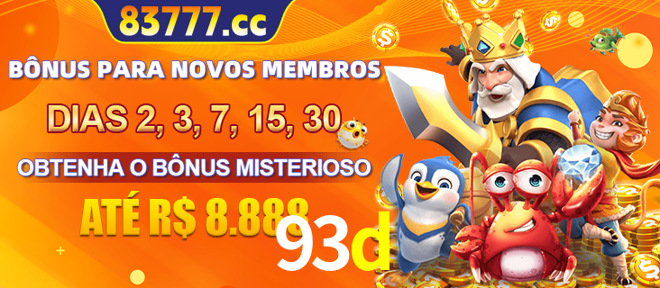Anúncio dos benefícios para Membro VIP Sênior na plataforma 93d, incluindo bônus promocionais, semanais e mensais, ilustrado com o personagem Fortune Tiger.