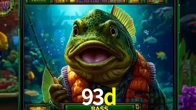 Personagem de peixe pescador do popular jogo de slot com tema de pescaria, uma das emocionantes opções de caça-níqueis para jogar e ganhar no cassino 93d.